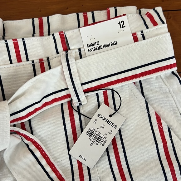 Express women’s shorts, shortie, extreme high rise, NWT - Picture 2 of 4